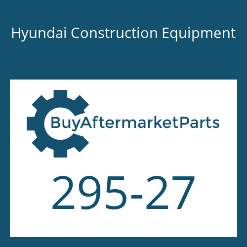 Hyundai Construction Equipment 295-27 - STEEL BALL