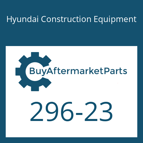 Hyundai Construction Equipment 296-23 - BOLT-SOCKET