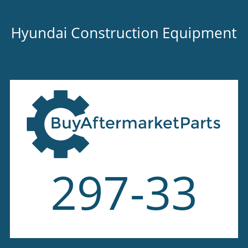 Hyundai Construction Equipment 297-33 - BUSH-PIN