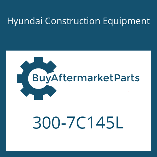 Hyundai Construction Equipment 300-7C145L - SHAFT-YOKE
