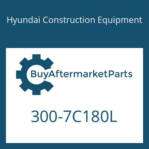 Hyundai Construction Equipment 300-7C180L - SHAFT-YOKE