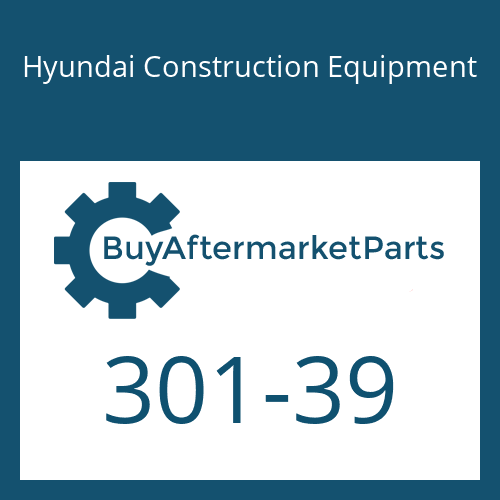 Hyundai Construction Equipment 301-39 - BOLT