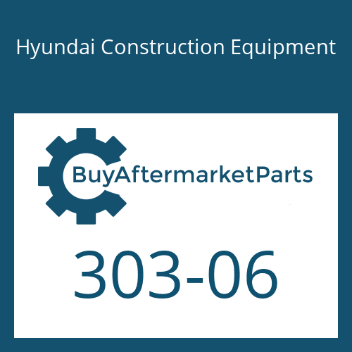 Hyundai Construction Equipment 303-06 - RING-BACK UP
