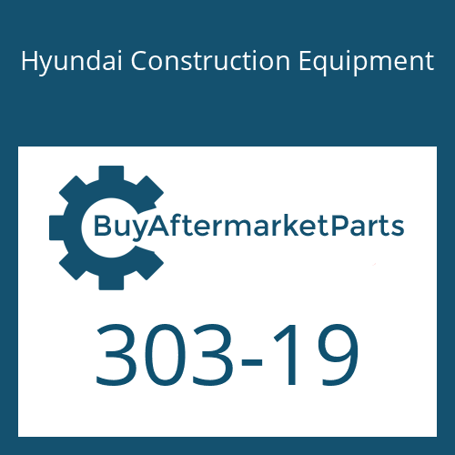 Hyundai Construction Equipment 303-19 - RING-DUST