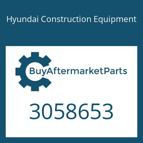 Hyundai Construction Equipment 3058653 - SEAL/O-RING