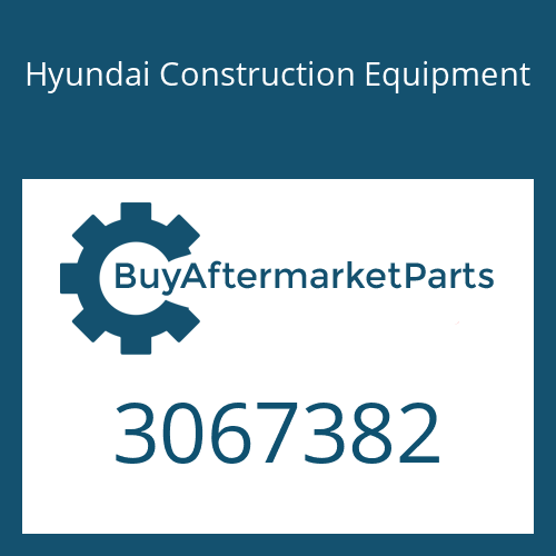 Hyundai Construction Equipment 3067382 - SCREW-HEX HD CAP