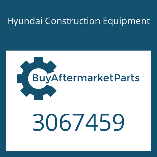 Hyundai Construction Equipment 3067459 - GASKET