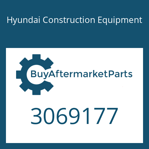 Hyundai Construction Equipment 3069177 - GASKET
