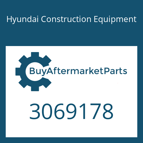Hyundai Construction Equipment 3069178 - TEE