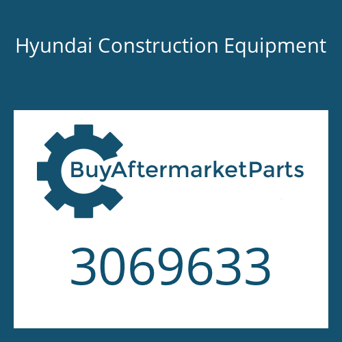 Hyundai Construction Equipment 3069633 - SCREW-CAPTIVE W/CAP