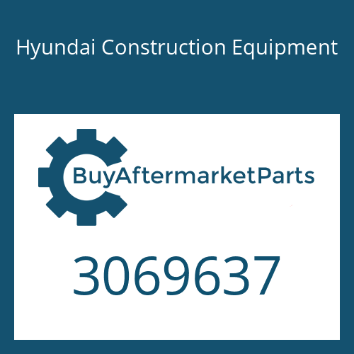 Hyundai Construction Equipment 3069637 - PLUG-BALL