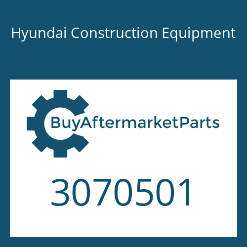 Hyundai Construction Equipment 3070501 - BRACKET
