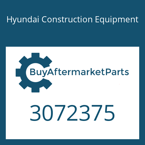 Hyundai Construction Equipment 3072375 - SEAL