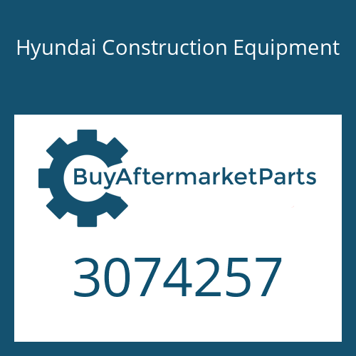 Hyundai Construction Equipment 3074257 - PLUG