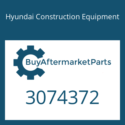 Hyundai Construction Equipment 3074372 - TEE
