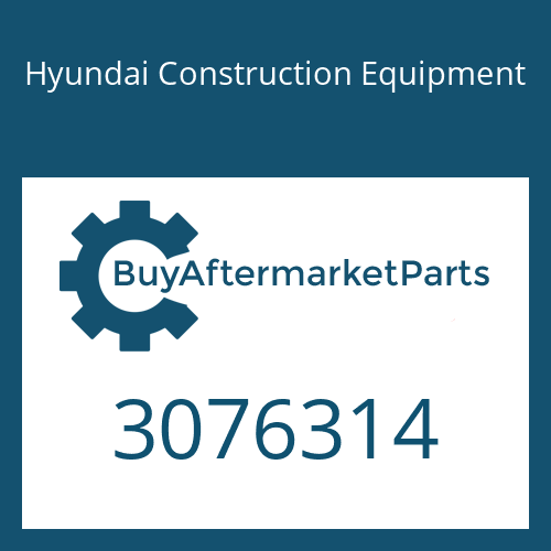 Hyundai Construction Equipment 3076314 - SCREW-HEX HD CAP