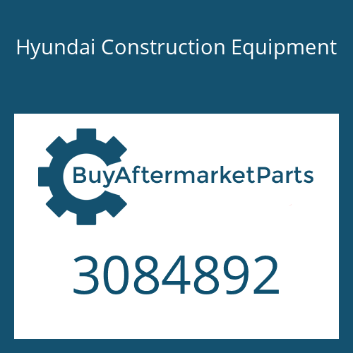 Hyundai Construction Equipment 3084892 - BARREL & PLUNGER