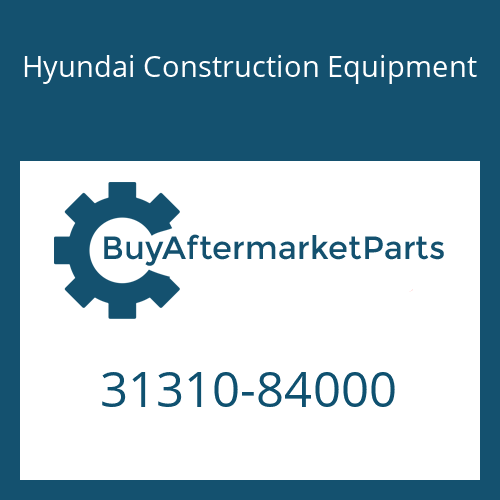 Hyundai Construction Equipment 31310-84000 - STAY