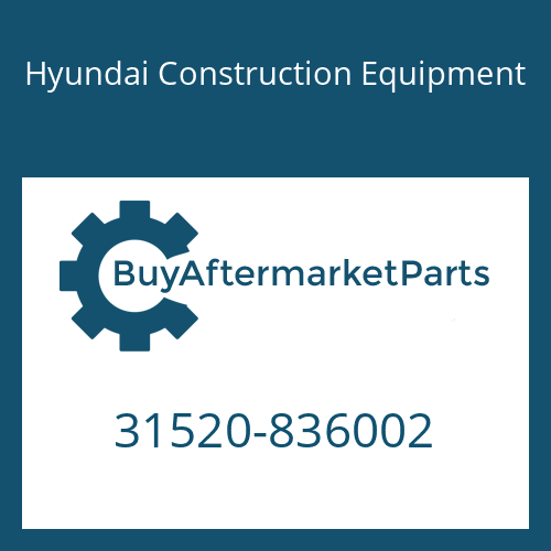 Hyundai Construction Equipment 31520-836002 - HOSE-FUEL FEED