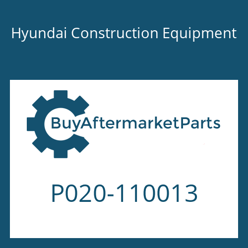 Hyundai Construction Equipment P020-110013 - ELBOW-90