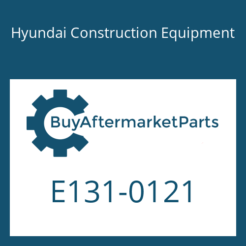 E131-0121 Hyundai Construction Equipment CLAMP-PIPE
