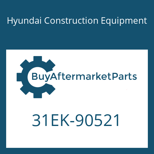Hyundai Construction Equipment 31EK-90521 - BLOCK ASSY