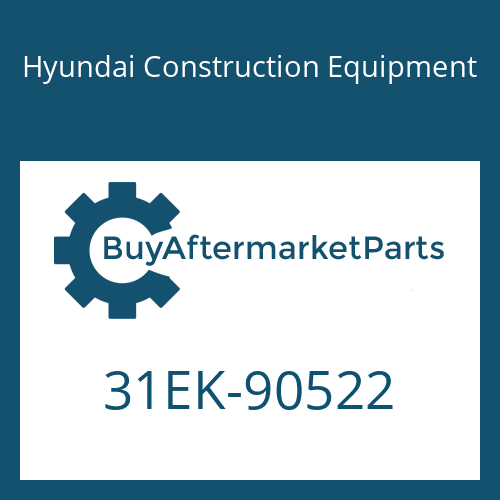 Hyundai Construction Equipment 31EK-90522 - BLOCK ASSY
