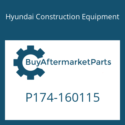 Hyundai Construction Equipment P174-160115 - FLANGE-SPLIT