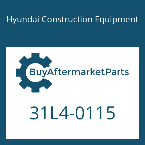 Hyundai Construction Equipment 31L4-0115 - BOLT-SOCKET