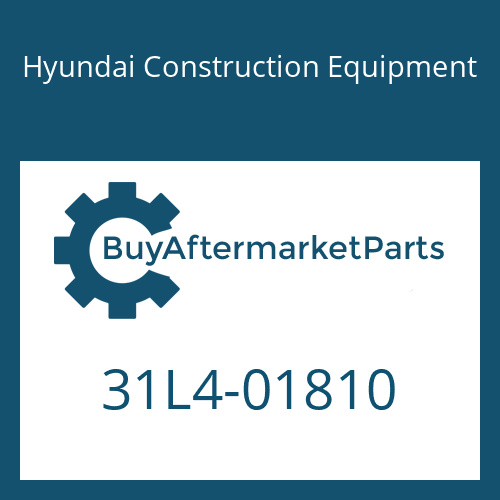 Hyundai Construction Equipment 31L4-01810 - PIPE WA