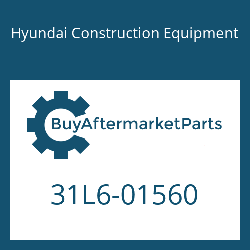 Hyundai Construction Equipment 31L6-01560 - PLATE-LH