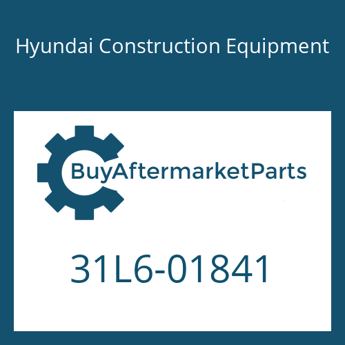 Hyundai Construction Equipment 31L6-01841 - BLOCK
