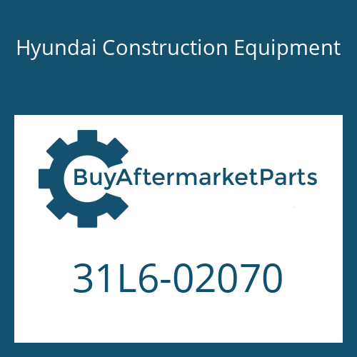 Hyundai Construction Equipment 31L6-02070 - HOSE-RUBBER