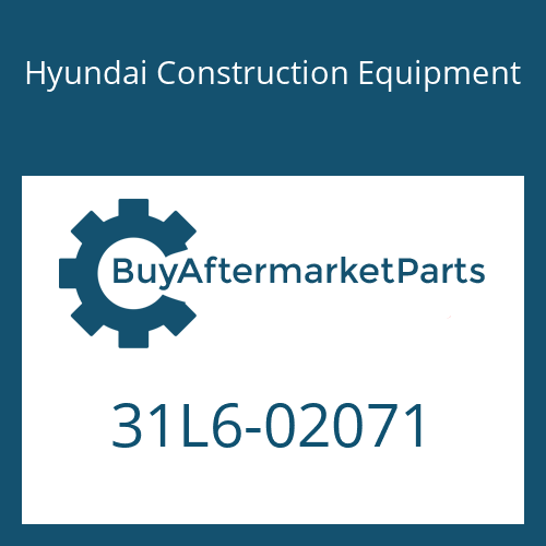 Hyundai Construction Equipment 31L6-02071 - HOSE-RUBBER