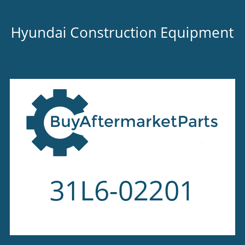 Hyundai Construction Equipment 31L6-02201 - VALVE-CHECK
