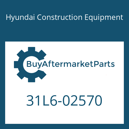 Hyundai Construction Equipment 31L6-02570 - CLAMP