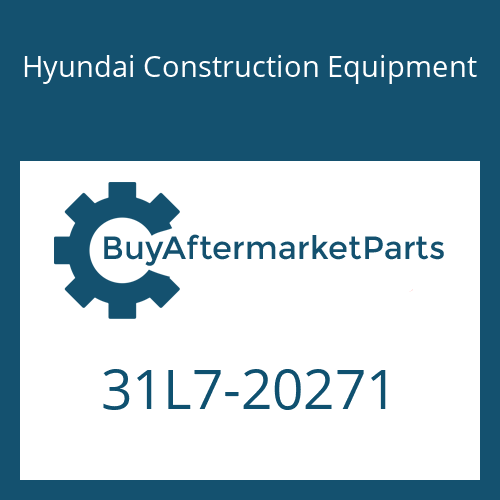 Hyundai Construction Equipment 31L7-20271 - PIPE W.A