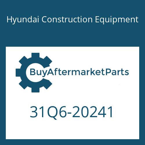 Hyundai Construction Equipment 31Q6-20241 - BRACKET