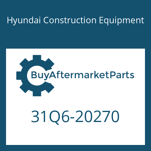 Hyundai Construction Equipment 31Q6-20270 - CLAMP-PIPE