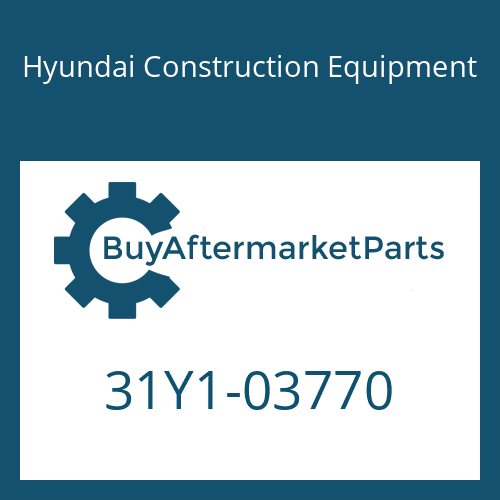 Hyundai Construction Equipment 31Y1-03770 - ROD ASSY-PISTON &BUSH