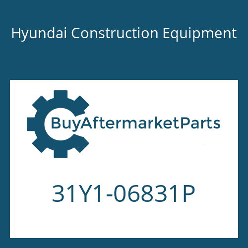 Hyundai Construction Equipment 31Y1-06831P - PIPE ASSY(B)
