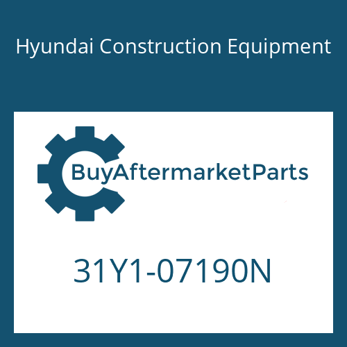 Hyundai Construction Equipment 31Y1-07190N - SEAL KIT,ARM CYL.