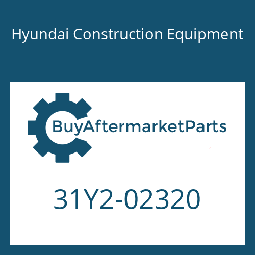 Hyundai Construction Equipment 31Y2-02320 - TUBE ASSY-CYL