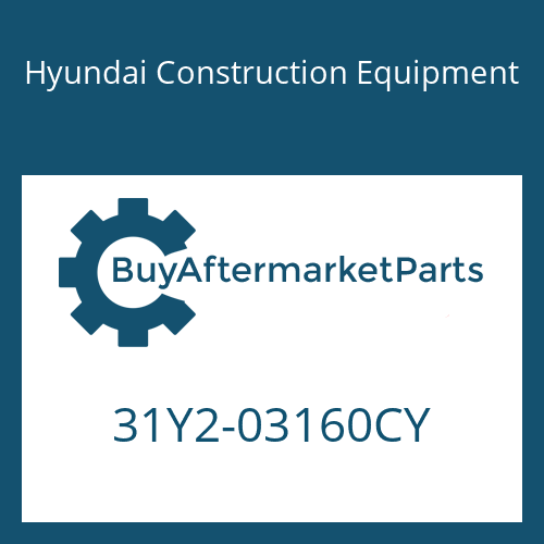 Hyundai Construction Equipment 31Y2-03160CY - PIPE ASSY