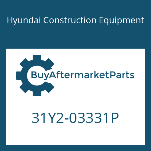 Hyundai Construction Equipment 31Y2-03331P - PIPE ASSY-R-RH