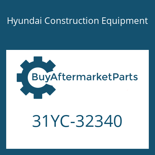 Hyundai Construction Equipment 31YC-32340 - CLAMP-BAND
