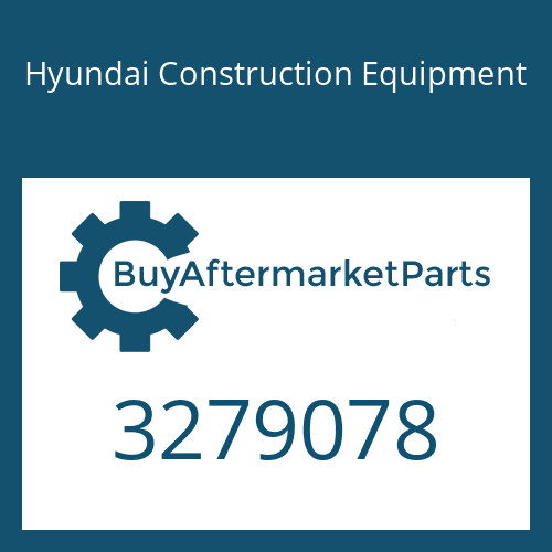 Hyundai Construction Equipment 3279078 - HOSE