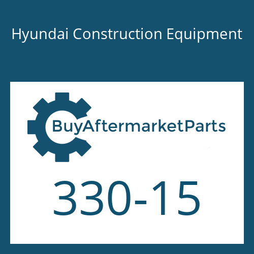 Hyundai Construction Equipment 330-15 - RING-BACKUP