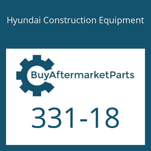 Hyundai Construction Equipment 331-18 - BOLT-HEX SOCKET