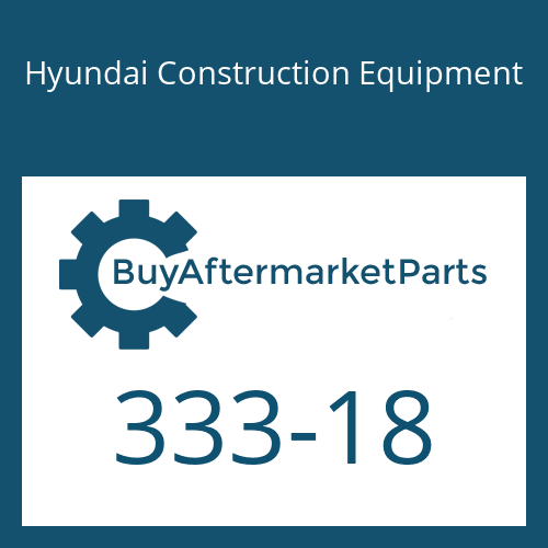 Hyundai Construction Equipment 333-18 - SCREW